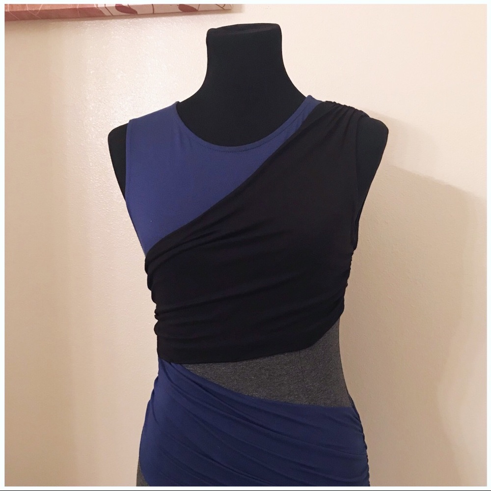 Sale 🎈Mango Color-Block Mini Dress - Picture 4 of 5